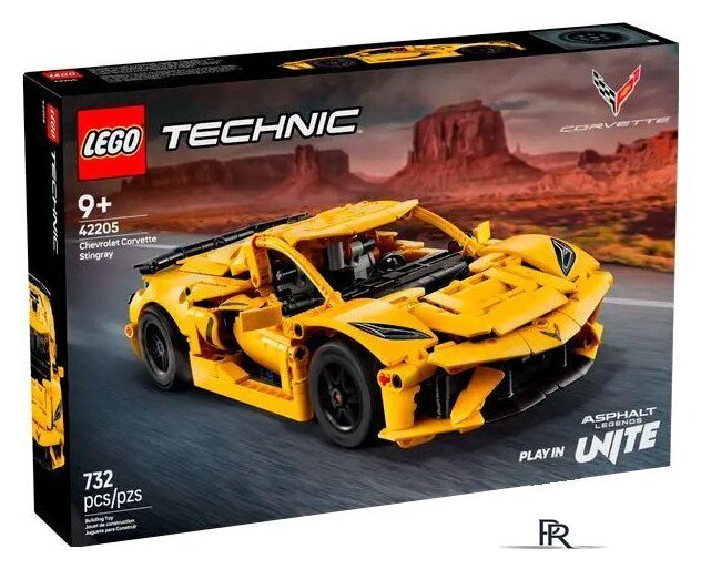 Конструктор LEGO Technic 42205 Chevrolet Corvette - Изображение №1 — Интернет-магазин ПроЗаказ