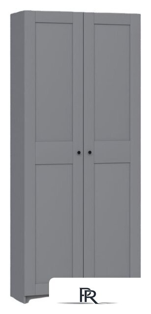 Шкаф распашной Mio Tesoro Макс 2 двери 2.06.01.060.4 (серый) - Изображение №1 — Интернет-магазин ПроЗаказ