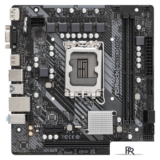 Материнская плата ASRock H610M-HDV - Изображение №1 — Интернет-магазин ПроЗаказ