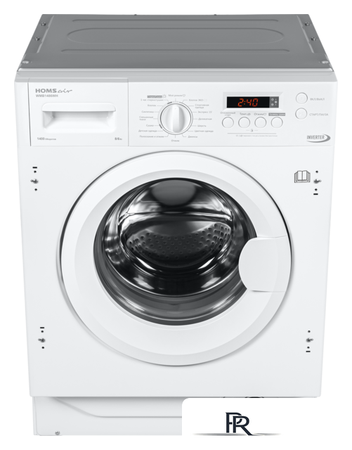 Стирально-сушильная машина HOMSair WMB1486WH - Изображение №4 — Интернет-магазин ПроЗаказ