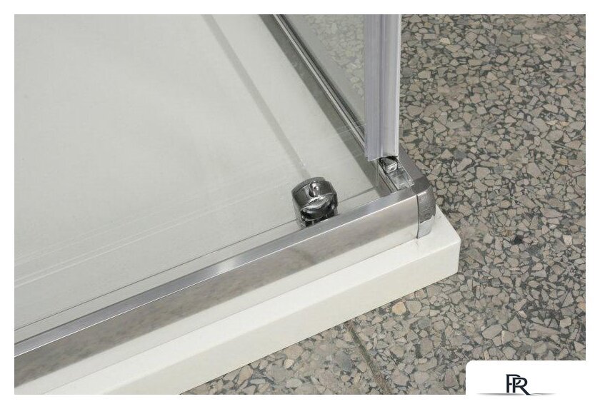 Душевой уголок BelBagno UNIQUE-A-2-85/100-C-Cr (прозрачное стекло) - Изображение №5 — Интернет-магазин ПроЗаказ