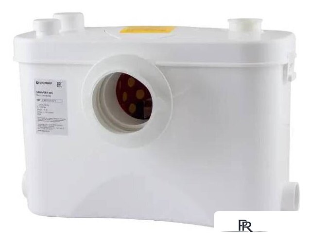 Канализационная установка Unipump SANIVORT 405 M 8м с ножом (центр. вход) - Изображение №2 — Интернет-магазин ПроЗаказ