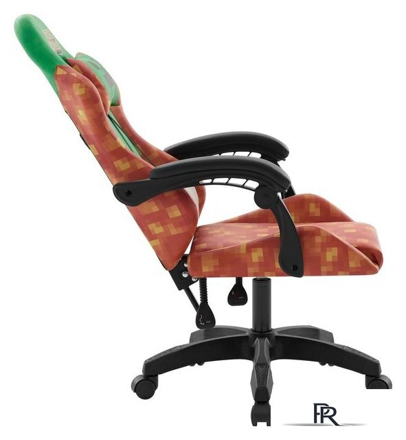 Игровое (геймерское) кресло Defender Legas (зелёный/оранжевый) - Изображение №4 — Интернет-магазин ПроЗаказ