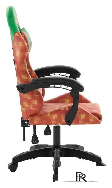 Игровое (геймерское) кресло Defender Legas (зелёный/оранжевый) - Изображение №3 — Интернет-магазин ПроЗаказ