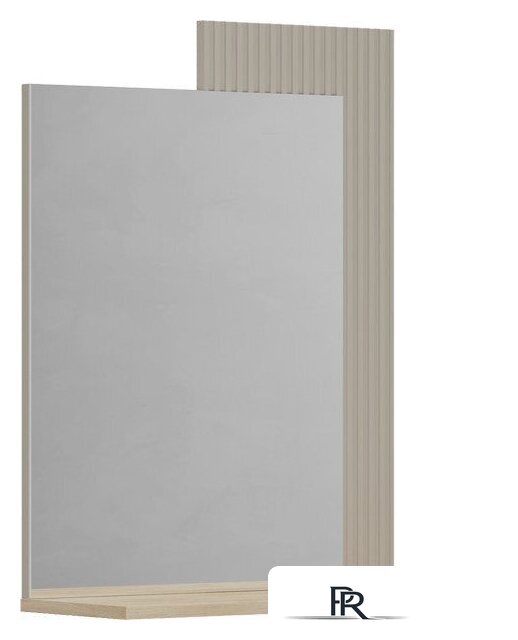 Зеркало Black Red White Domenica LUS/65 (глиняный серый/дуб сильвержек ореховый) - Изображение №2 — Интернет-магазин ПроЗаказ