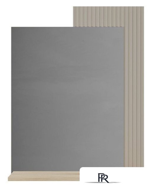 Зеркало Black Red White Domenica LUS/65 (глиняный серый/дуб сильвержек ореховый) - Изображение №1 — Интернет-магазин ПроЗаказ