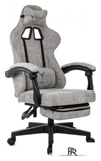 Игровое (геймерское) кресло Knight Lord/F (серый, ткань Camby82) - Изображение №1 — Интернет-магазин ПроЗаказ
