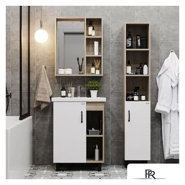  Onika Шкаф с зеркалом Тимбер 60.00У 206070 - Изображение №5 — Интернет-магазин ПроЗаказ