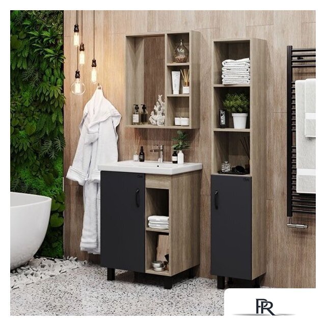  Onika Шкаф с зеркалом Тимбер 60.00У 206070 - Изображение №3 — Интернет-магазин ПроЗаказ