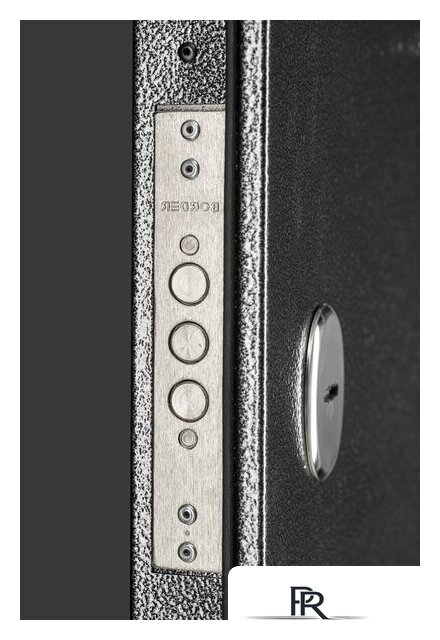 Металлическая дверь Guard MG60 МДФ 87х205 правая (черное серебро/белый ясень) - Изображение №6 — Интернет-магазин ПроЗаказ