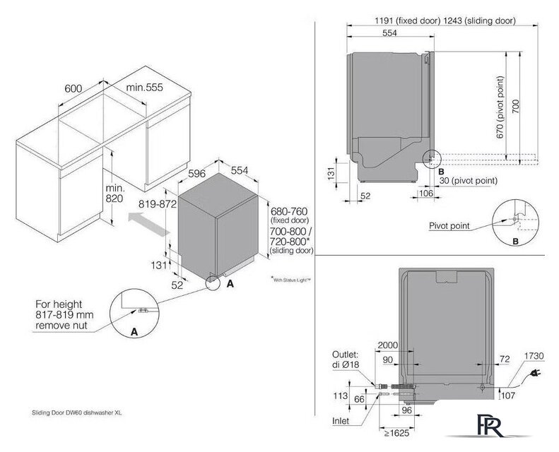 Встраиваемая посудомоечная машина ASKO DSD747U - Изображение №6 — Интернет-магазин ПроЗаказ