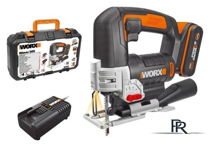 Электролобзик Worx WX543 (1 с-им АКБ) - Изображение №3 — Интернет-магазин ПроЗаказ