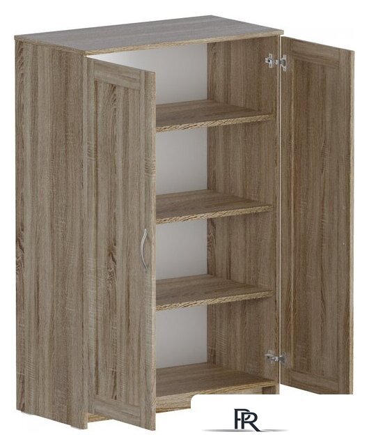 Тумба Mio Tesoro Сириус 2 двери 78x123 2.02.03.310.3 (дуб сонома) - Изображение №2 — Интернет-магазин ПроЗаказ