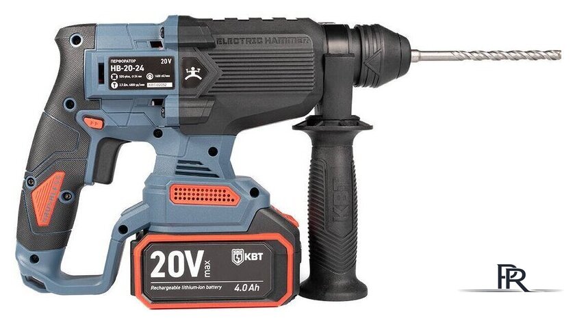 Перфоратор КВТ Профи HB-20-24 (с 2-мя АКБ, кейс) - Изображение №2 — Интернет-магазин ПроЗаказ