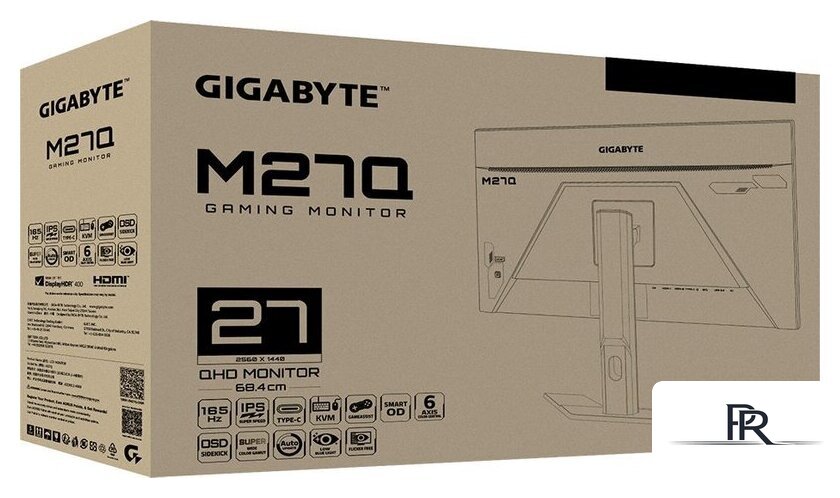 Игровой монитор Gigabyte M27Q (rev. 2.0) - Изображение №3 — Интернет-магазин ПроЗаказ