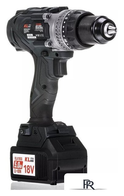 Ударная дрель-шуруповерт KLPRO KLDM18BHX-50 (с 2-мя АКБ, кейс) - Изображение №6 — Интернет-магазин ПроЗаказ
