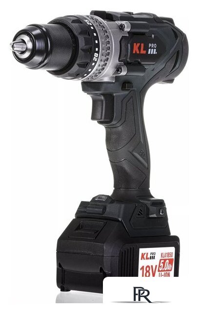Ударная дрель-шуруповерт KLPRO KLDM18BHX-50 (с 2-мя АКБ, кейс) - Изображение №4 — Интернет-магазин ПроЗаказ