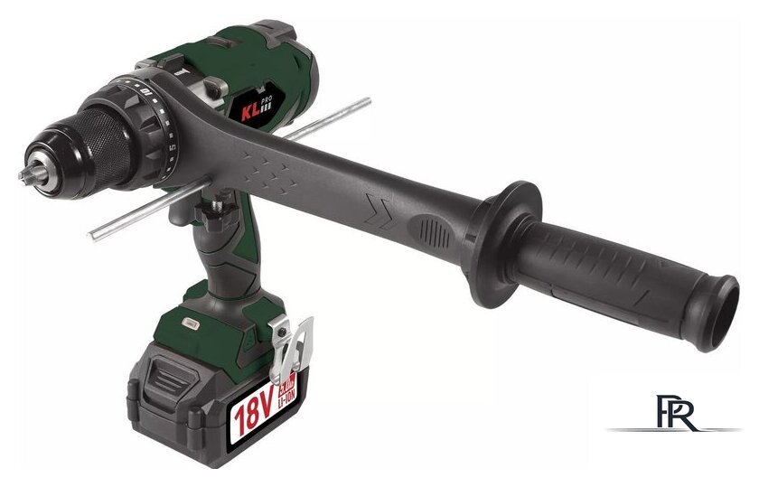 Ударная дрель-шуруповерт KLPRO KLDM18BHX-50 (с 2-мя АКБ, кейс) - Изображение №1 — Интернет-магазин ПроЗаказ