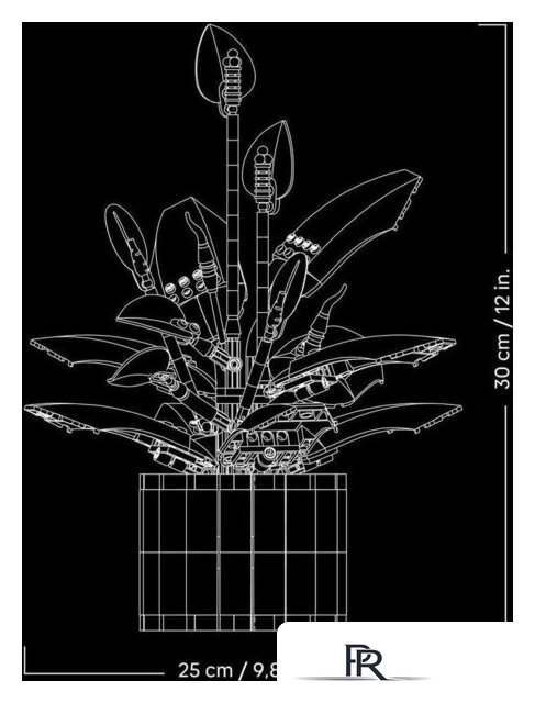 Конструктор LEGO The Botanical Collection 11504 Мирная лилия - Изображение №11 — Интернет-магазин ПроЗаказ