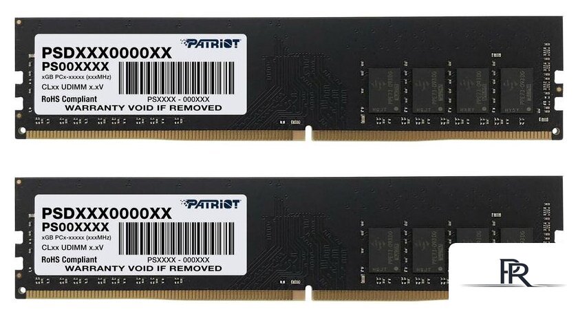 Оперативная память Patriot Signature Line 2x16GB DDR4 PC4-25600 PSD432G3200K - Изображение №1 — Интернет-магазин ПроЗаказ