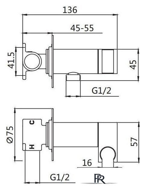 Гигиенический душ Shevanik S147C (белый) - Изображение №7 — Интернет-магазин ПроЗаказ