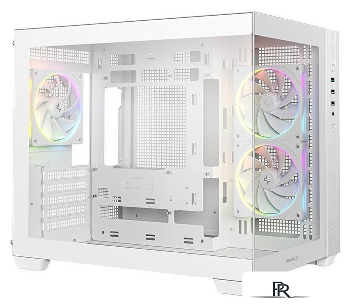 Корпус DeepCool CG330 3F WH R-CG330-WHNGM3-G - Изображение №2 — Интернет-магазин ПроЗаказ