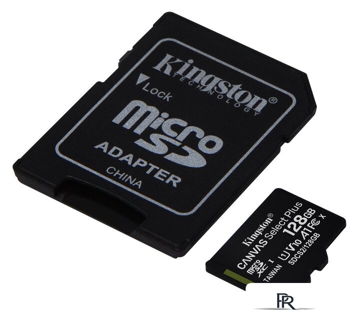 Карта памяти Kingston Canvas Select Plus microSDXC 128GB SDCS2/128GB (с адаптером) - Изображение №2 — Интернет-магазин ПроЗаказ