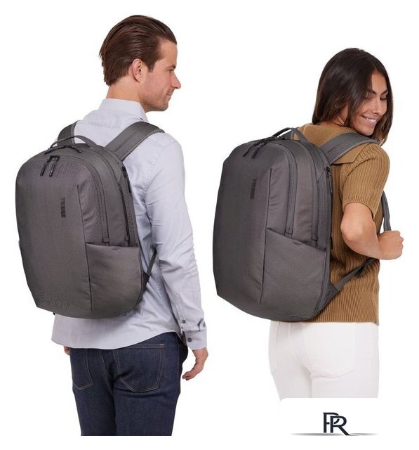 Городской рюкзак Thule Subterra 2 27L TSLB417VG (vetiver gray) - Изображение №4 — Интернет-магазин ПроЗаказ