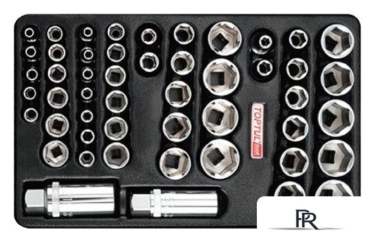 Набор трещотка с головками Toptul GZA-5001 (50 предметов) - Изображение №1 — Интернет-магазин ПроЗаказ
