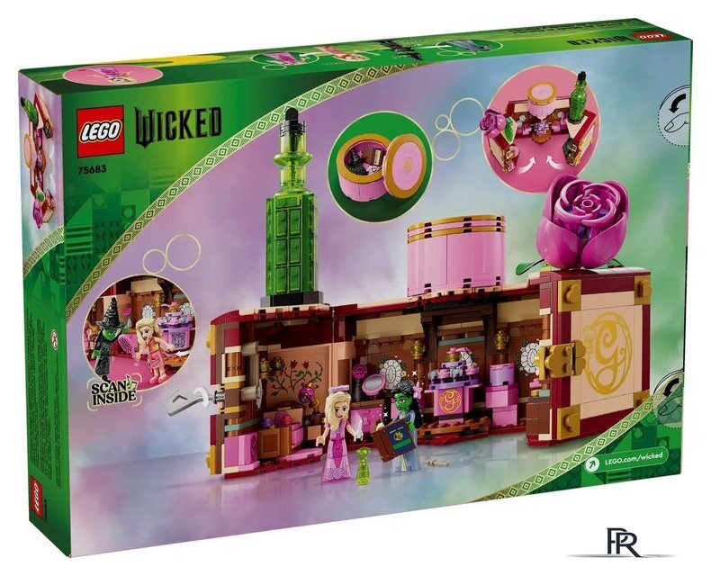Конструктор LEGO Wicked 75683 Общежитие Глинды и Эльфабы - Изображение №2 — Интернет-магазин ПроЗаказ
