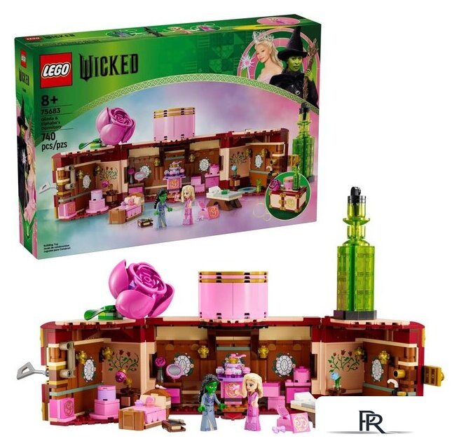 Конструктор LEGO Wicked 75683 Общежитие Глинды и Эльфабы - Изображение №3 — Интернет-магазин ПроЗаказ