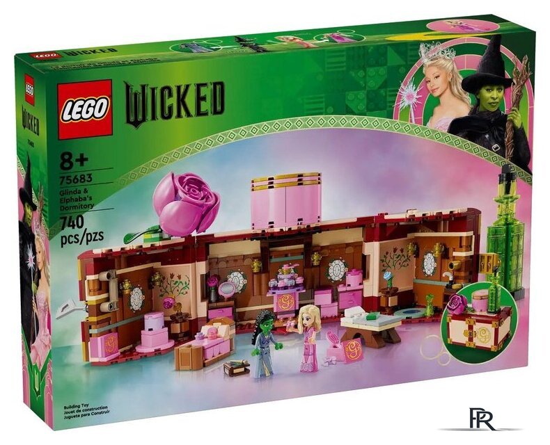 Конструктор LEGO Wicked 75683 Общежитие Глинды и Эльфабы - Изображение №1 — Интернет-магазин ПроЗаказ