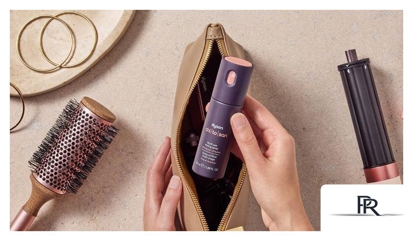 Фен-стайлер Dyson Airwrap Co-anda2x HS09 Straight+Wavy (евровилка, красный бархат/золотой) - Изображение №3 — Интернет-магазин ПроЗаказ