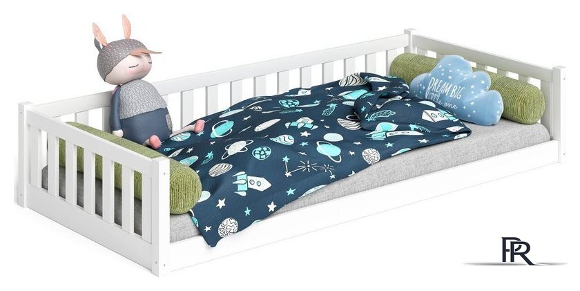 Кровать-тахта ФанДОК Mura Ф-141.25 90x200 (белый) - Изображение №1 — Интернет-магазин ПроЗаказ