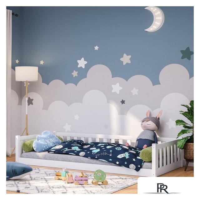 Кровать-тахта ФанДОК Mura Ф-141.25 90x200 (белый) - Изображение №3 — Интернет-магазин ПроЗаказ