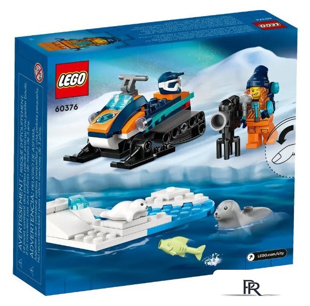 Конструктор LEGO City Снегоход Исследователь Арктики 60376 - Изображение №2 — Интернет-магазин ПроЗаказ