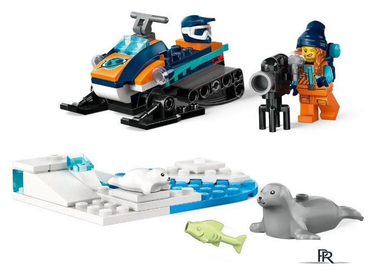 Конструктор LEGO City Снегоход Исследователь Арктики 60376 - Изображение №4 — Интернет-магазин ПроЗаказ