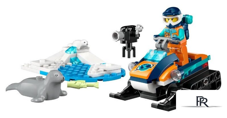 Конструктор LEGO City Снегоход Исследователь Арктики 60376 - Изображение №3 — Интернет-магазин ПроЗаказ
