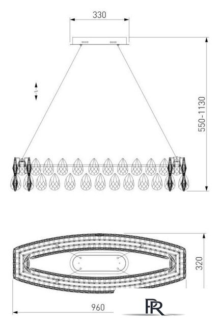 Подвесная люстра Bogate's 90372/1 Strotskis - Изображение №6 — Интернет-магазин ПроЗаказ