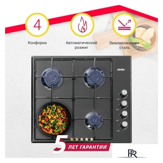 Варочная панель Simfer H60Q40B470 - Изображение №2 — Интернет-магазин ПроЗаказ