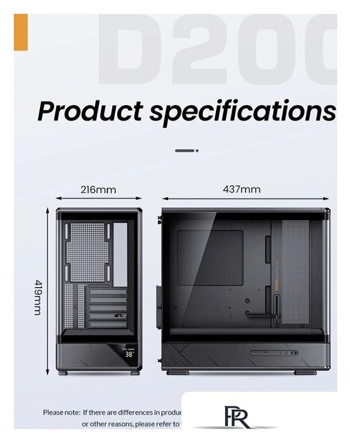 Корпус Jonsbo D200 (черный) - Изображение №45 — Интернет-магазин ПроЗаказ