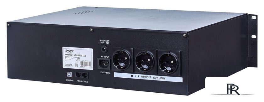 Источник бесперебойного питания ExeGate Power RM UNL-1500 LCD - Изображение №2 — Интернет-магазин ПроЗаказ