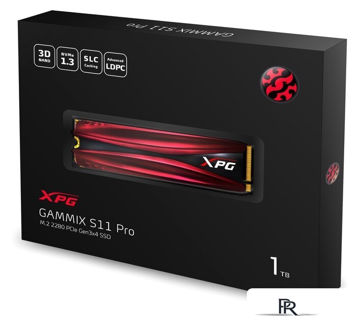 SSD ADATA GAMMIX S11 Pro 1TB AGAMMIXS11P-1TT-C - Изображение №4 — Интернет-магазин ПроЗаказ