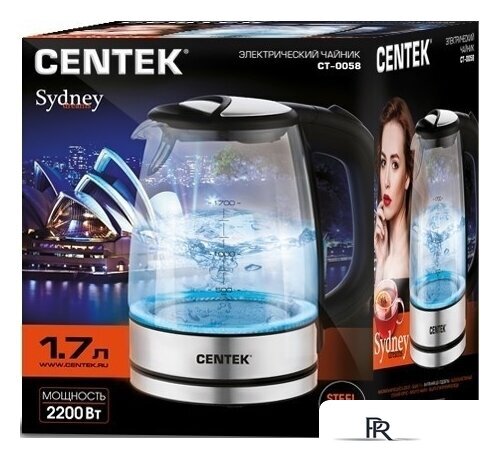 Электрический чайник CENTEK CT-0058 - Изображение №3 — Интернет-магазин ПроЗаказ