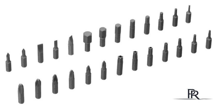 Универсальный набор инструментов Denzel 15805 (144 предмета) - Изображение №23 — Интернет-магазин ПроЗаказ