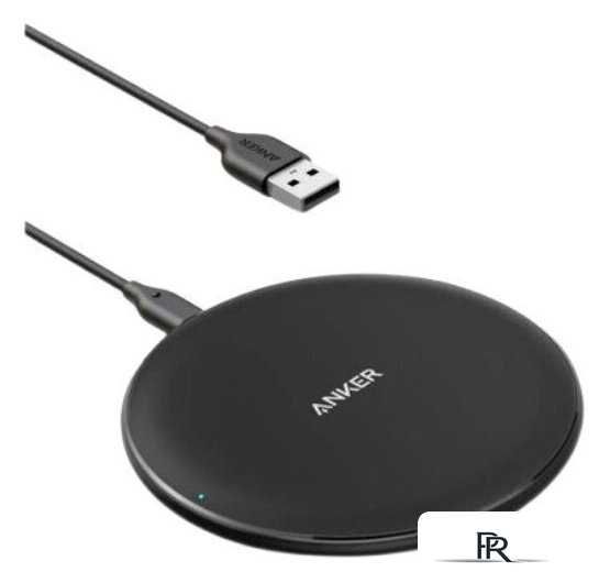 Беспроводное зарядное Anker 313 Wireless Charger Pad A2503 (черный) - Изображение №1 — Интернет-магазин ПроЗаказ