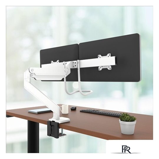 Кронштейн для монитора Fellowes Eppa Dual Crossbar Monitor Arm (белый) - Изображение №3 — Интернет-магазин ПроЗаказ