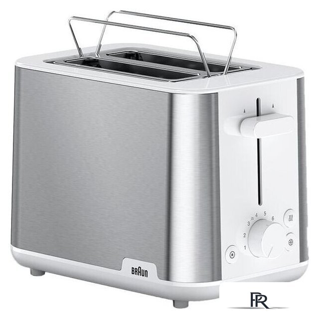 Тостер Braun HT1510 (белый) - Изображение №1 — Интернет-магазин ПроЗаказ