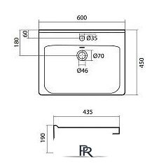 Умывальник Santek Миранда 60 (1WH302421) - Изображение №5 — Интернет-магазин ПроЗаказ