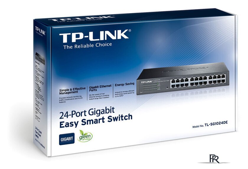 Настраиваемый коммутатор TP-Link TL-SG1024DE - Изображение №3 — Интернет-магазин ПроЗаказ